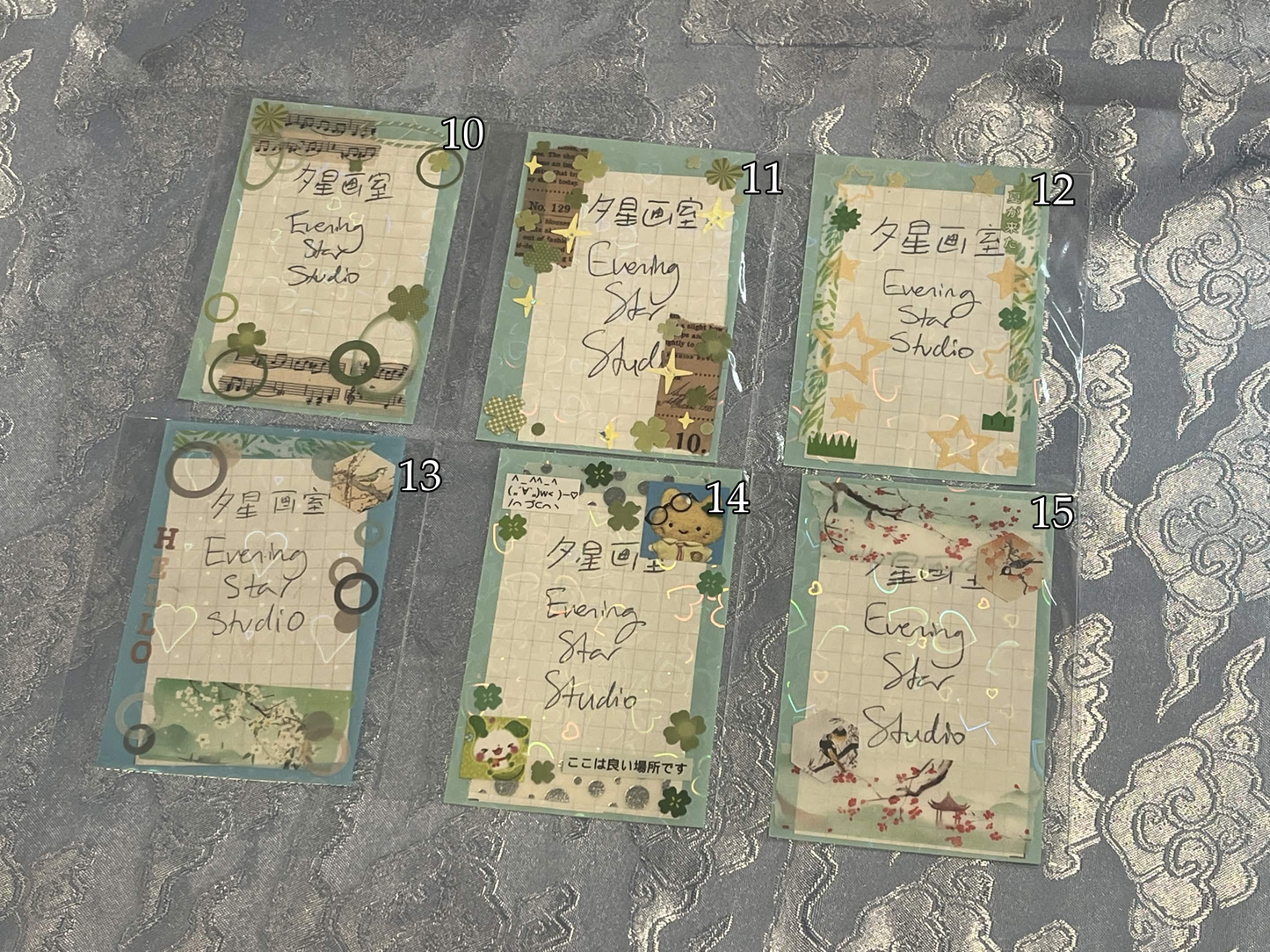 June '26 Decorated Photocard Sleeves (52 variants)