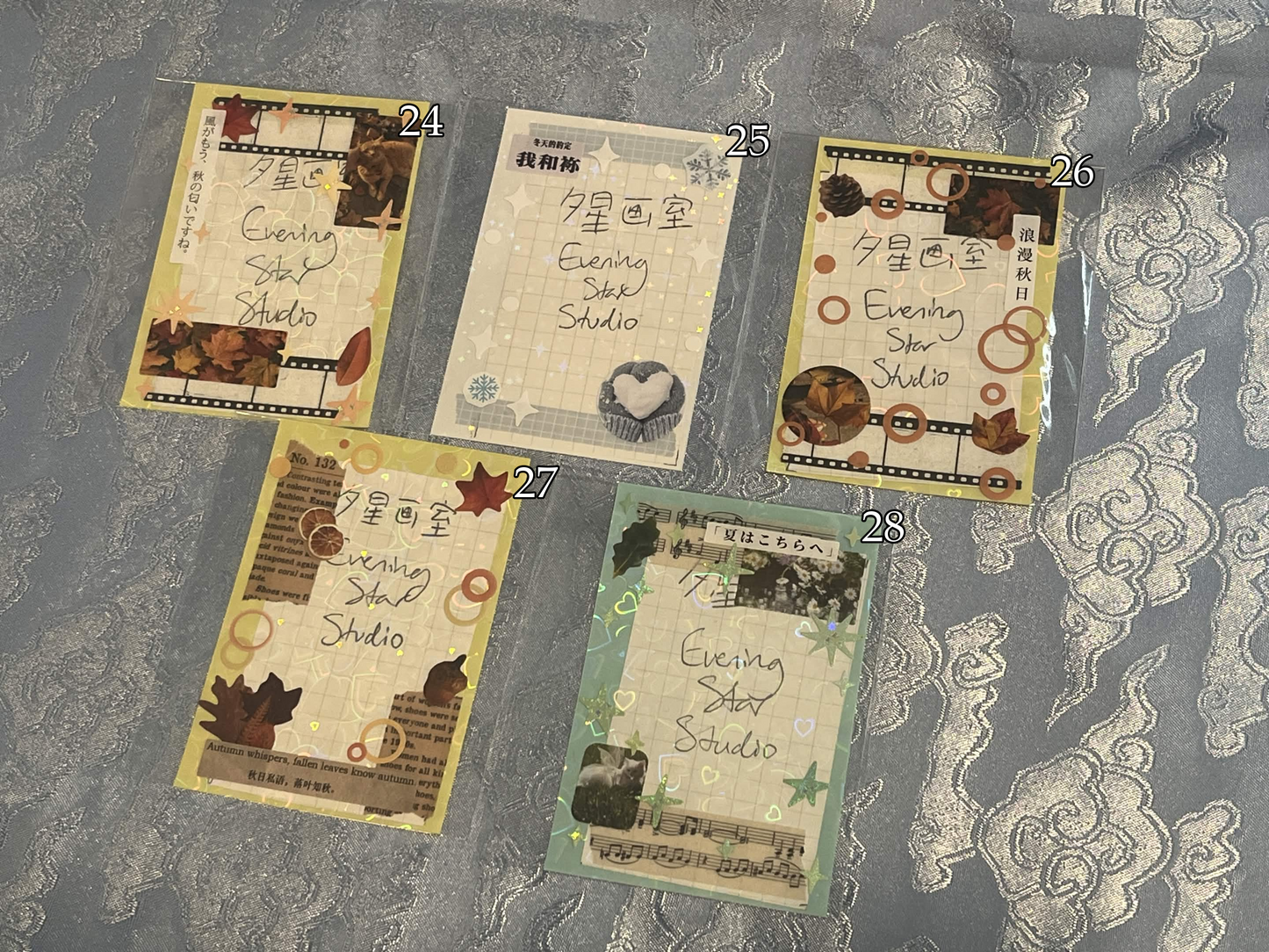 June '26 Decorated Photocard Sleeves (52 variants)
