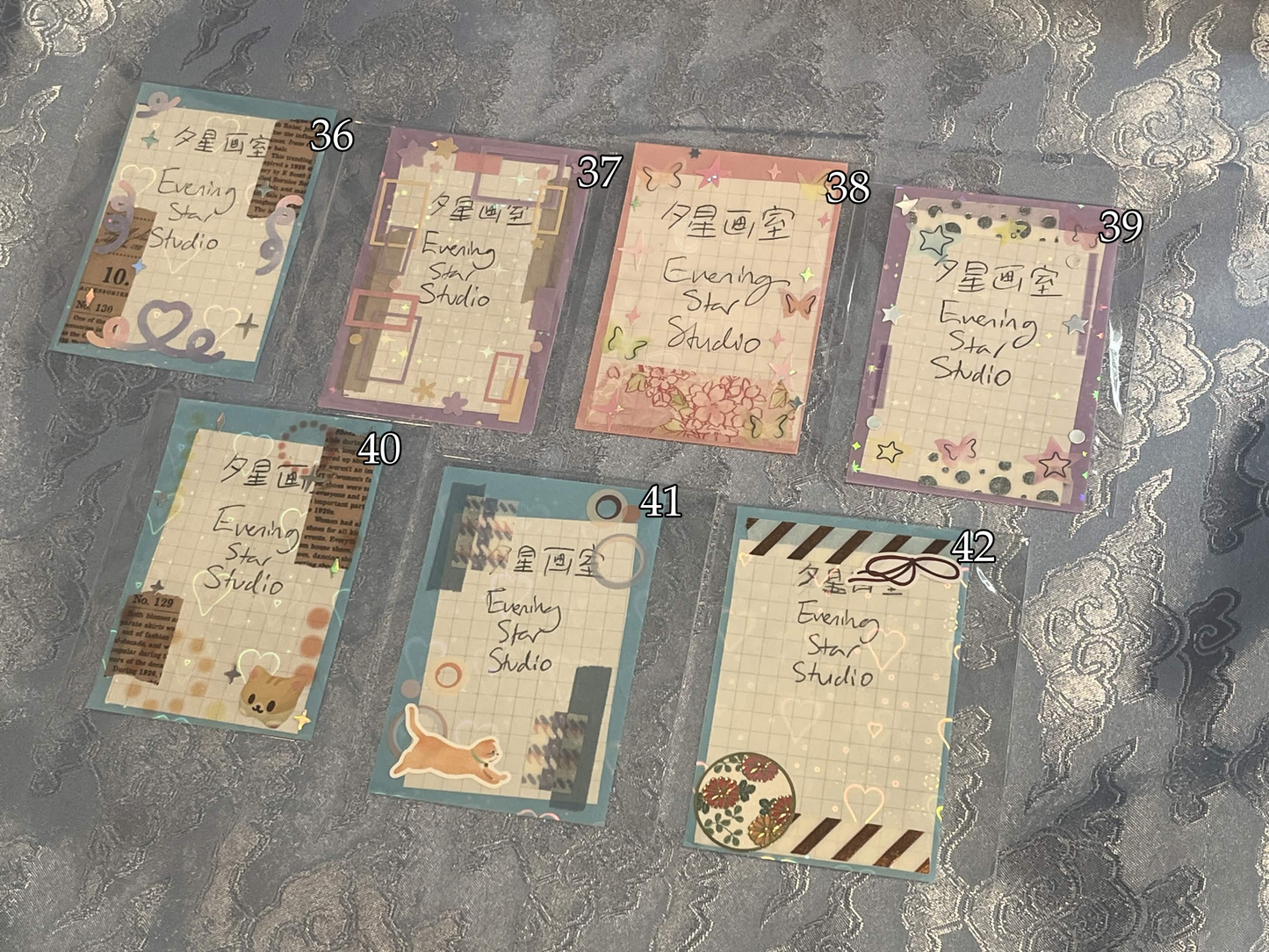 June '26 Decorated Photocard Sleeves (52 variants)