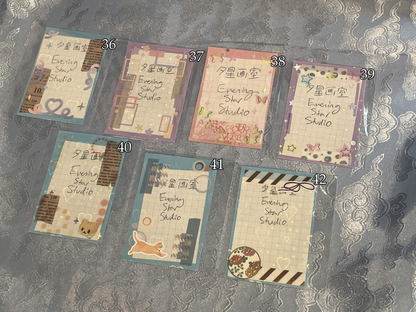 June '26 Decorated Photocard Sleeves (52 variants)