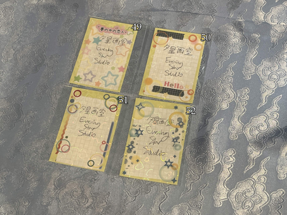 June '26 Decorated Photocard Sleeves (52 variants)