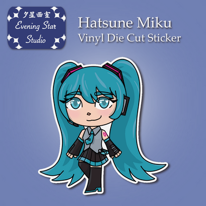 Hatsune Miku Vinyl Sticker