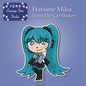 Hatsune Miku Vinyl Sticker