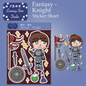 Fantasy - Knight Sticker Sheet