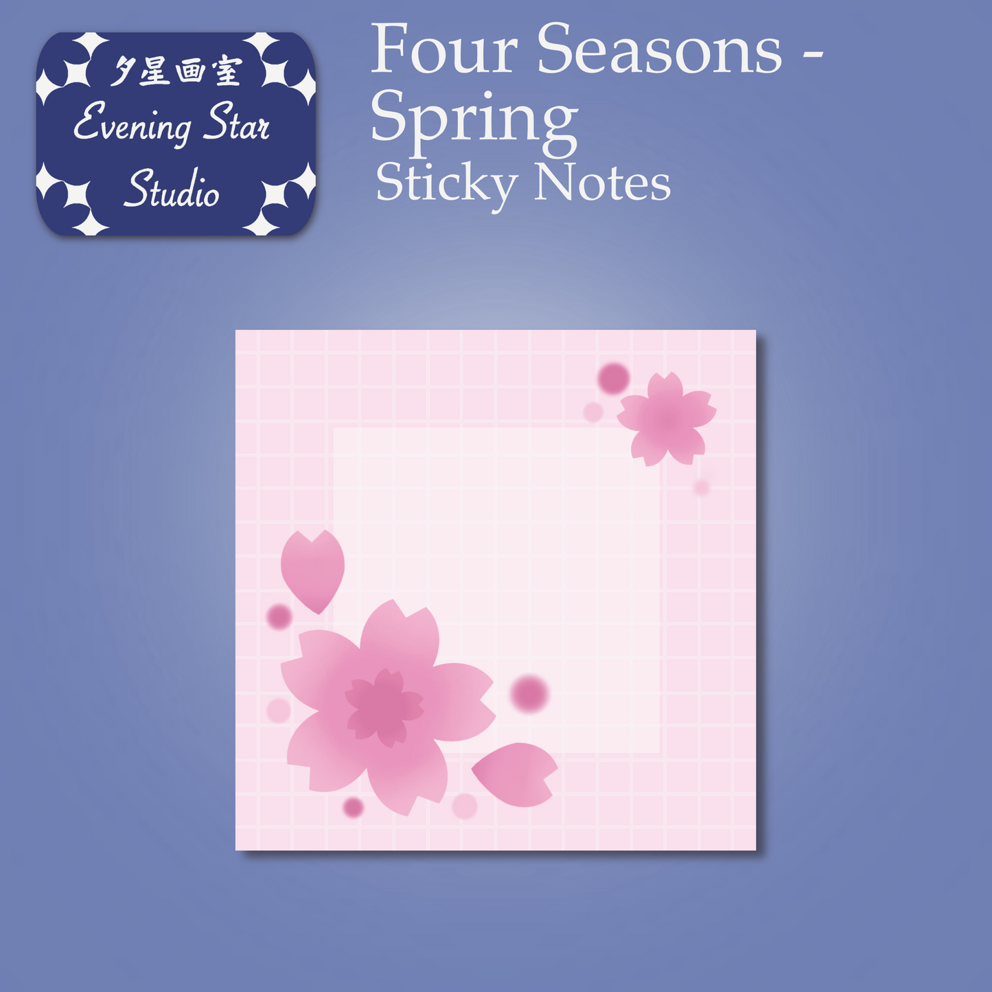 Four Seasons - Spring Sticky Notes