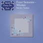 Four Seasons - Winter Sticky Notes