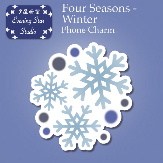 Four Seasons - Winter Phone Charm