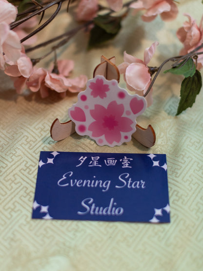 Four Seasons - Spring Vinyl Sticker
