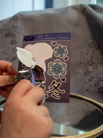 Four Seasons - Winter Sticker Sheet