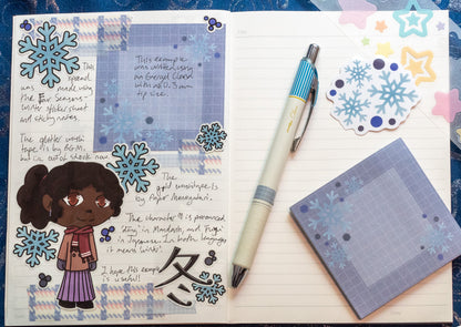 Four Seasons - Winter Sticker Sheet